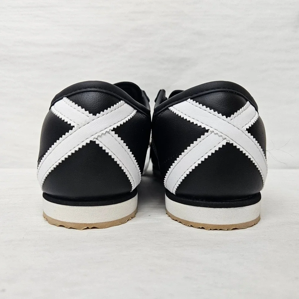 Adidas Italia 70s Leather Sneakers JS1324 Black White Gum‎ Men'S Size 12